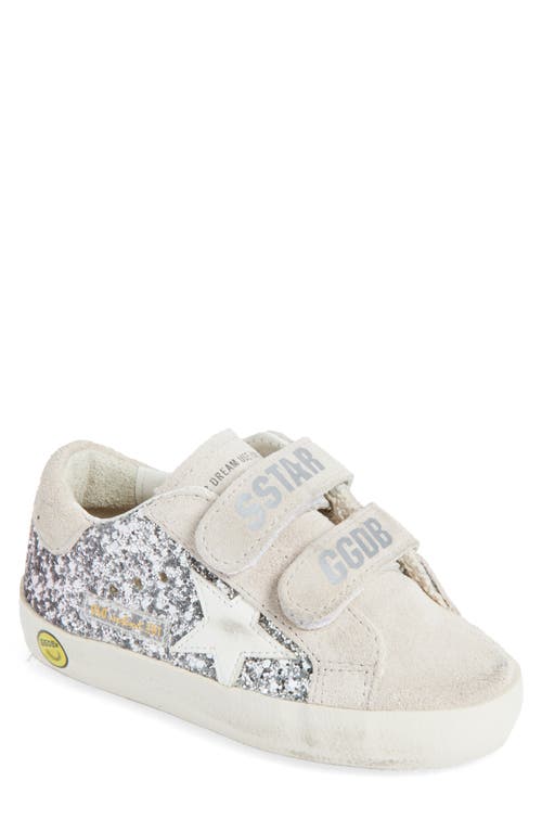 Golden Goose Kids' Old School Glitter Low Top Sneaker In Multi