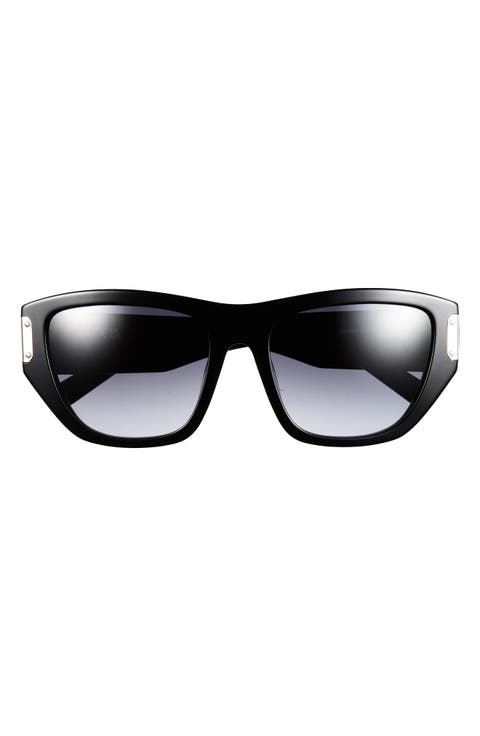 55mm Cat Eye Sunglasses