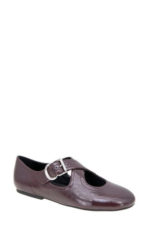 Maya Mary Jane Flat (Women)
