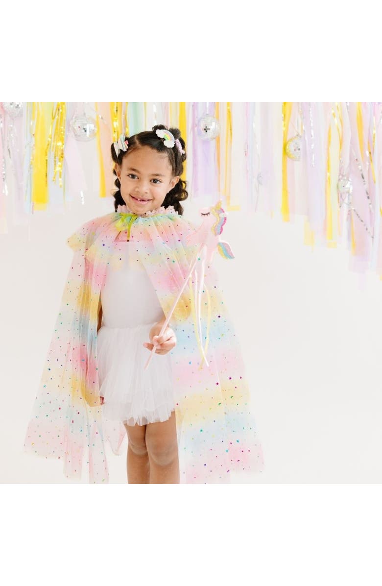 Sweet Wink Unicorn Rainbow Clip Set, Alternate, color, Pink