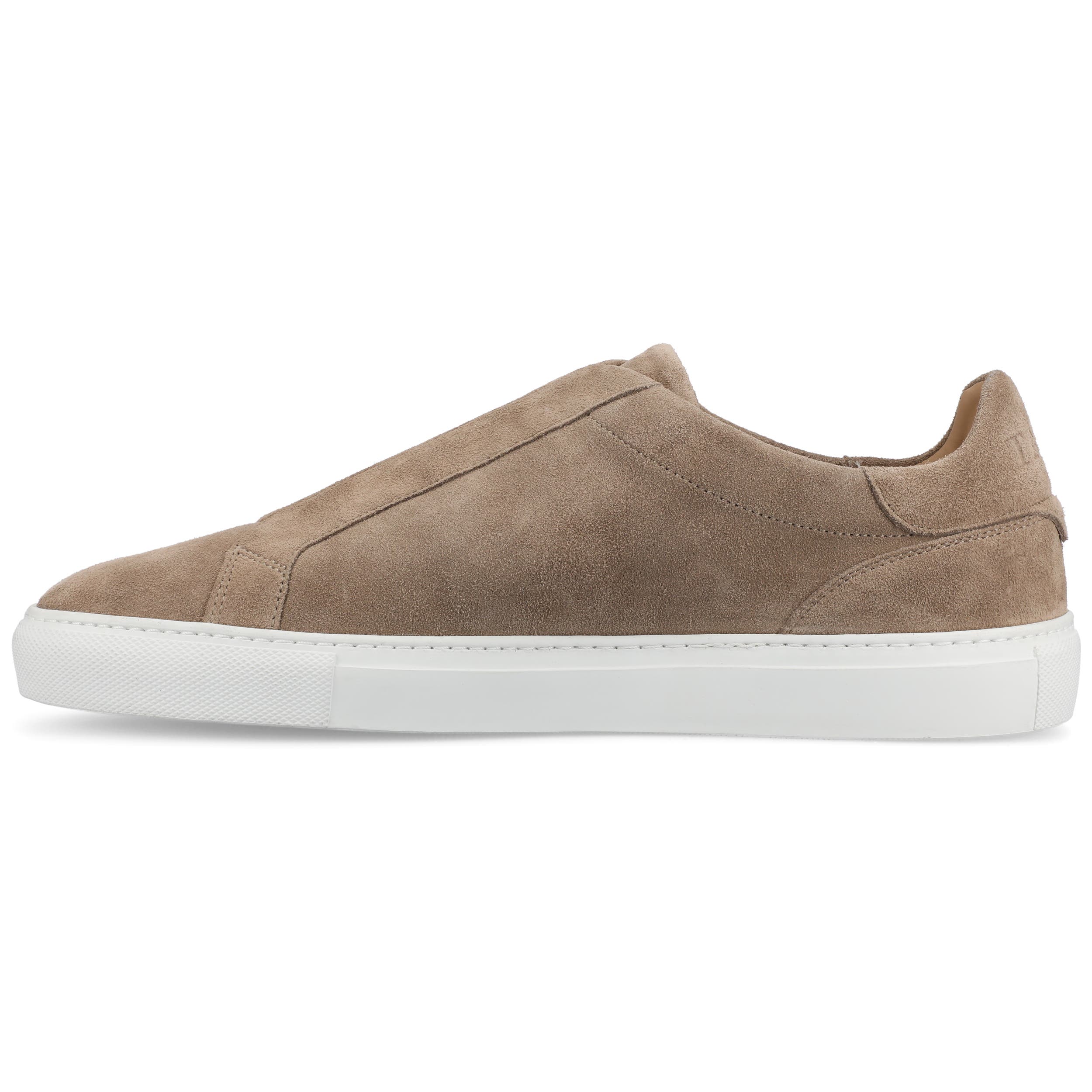 The James Slip-on Sneaker, Alternate, color, Taupe/Suede