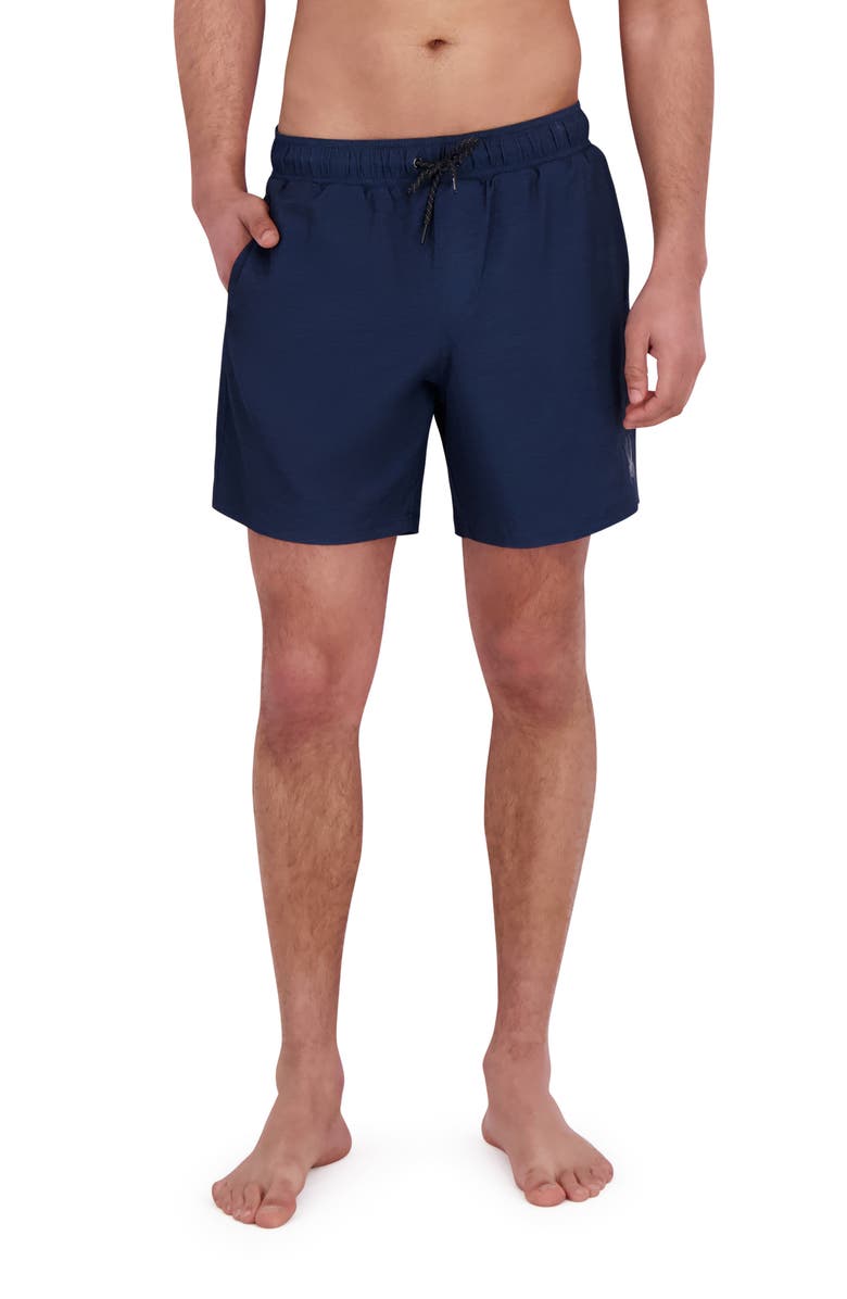 Spyder Core Volley Swim Trunks, Main, color, Dress Blue