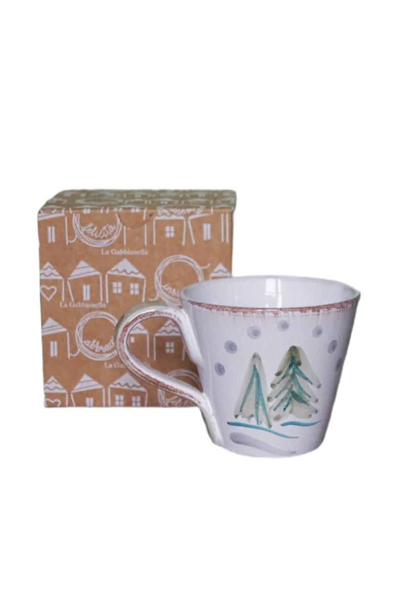 Cortina (Winter Trees) Mug, Alternate, color, White