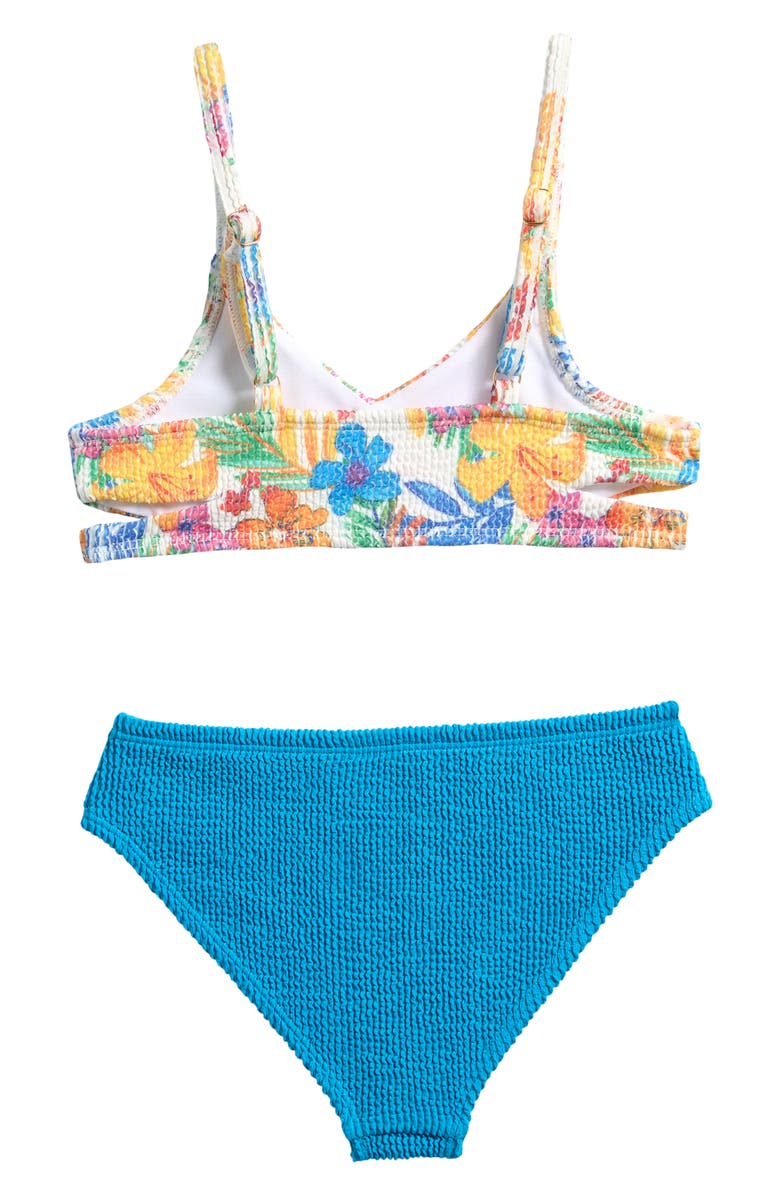 Miken Swim Kids' Wrapped Two-Piece Swimsuit, Alternate, color,