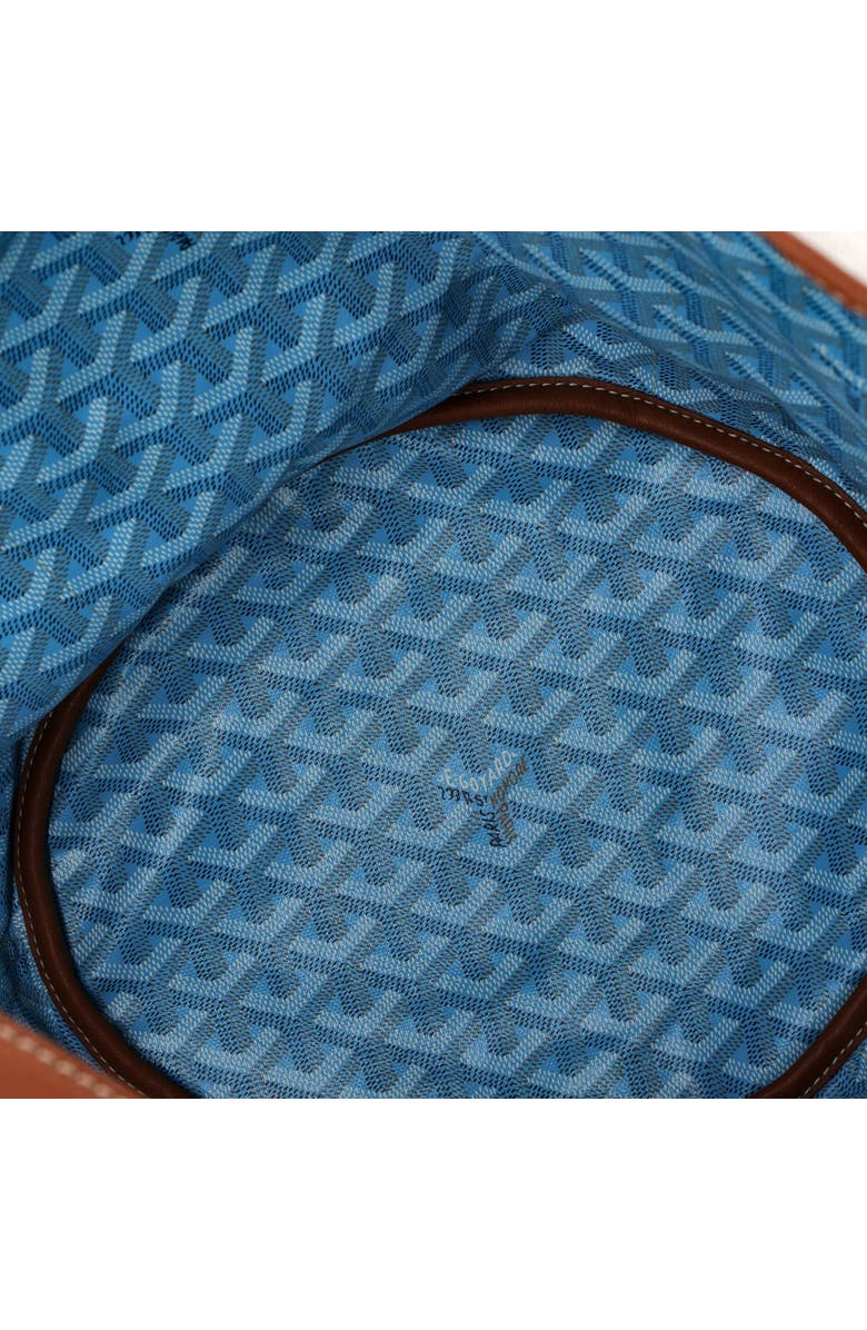 Pre-Owned Goyard Belharra Reversible Tote Coated Canvas, Alternate, color, Blue