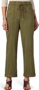 Wit & Wisdom Ultra Skyrise High Waist Relaxed Stretch Cotton Pants