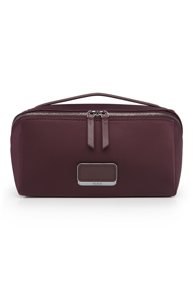 Voyageur Dallas Cosmetics Bag, Main, color, ROSEWOOD
