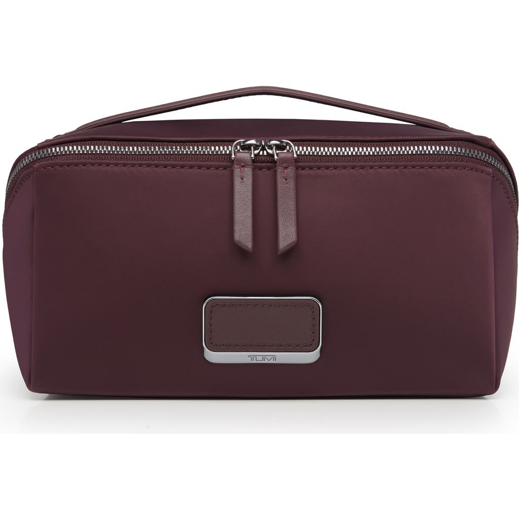 TUMI Voyageur Dallas Cosmetcis Bag in Rosewood at Nordstrom