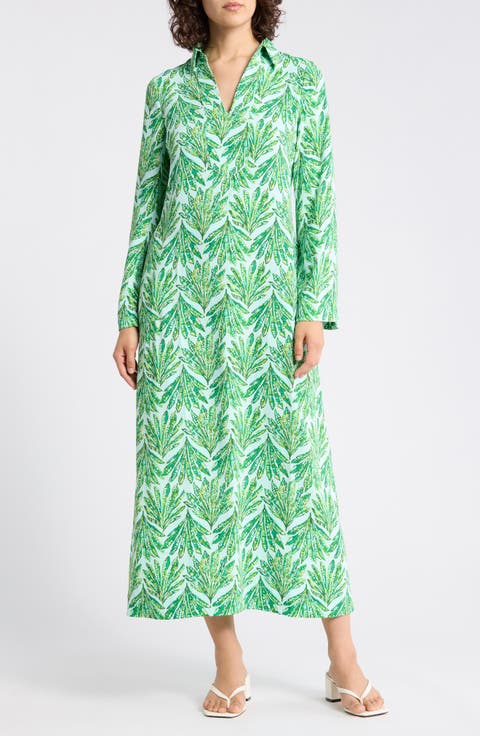 Simona Long Sleeve Shift Dress