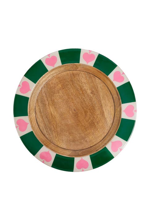 Lakri Mango Wood Charger Plate 13"