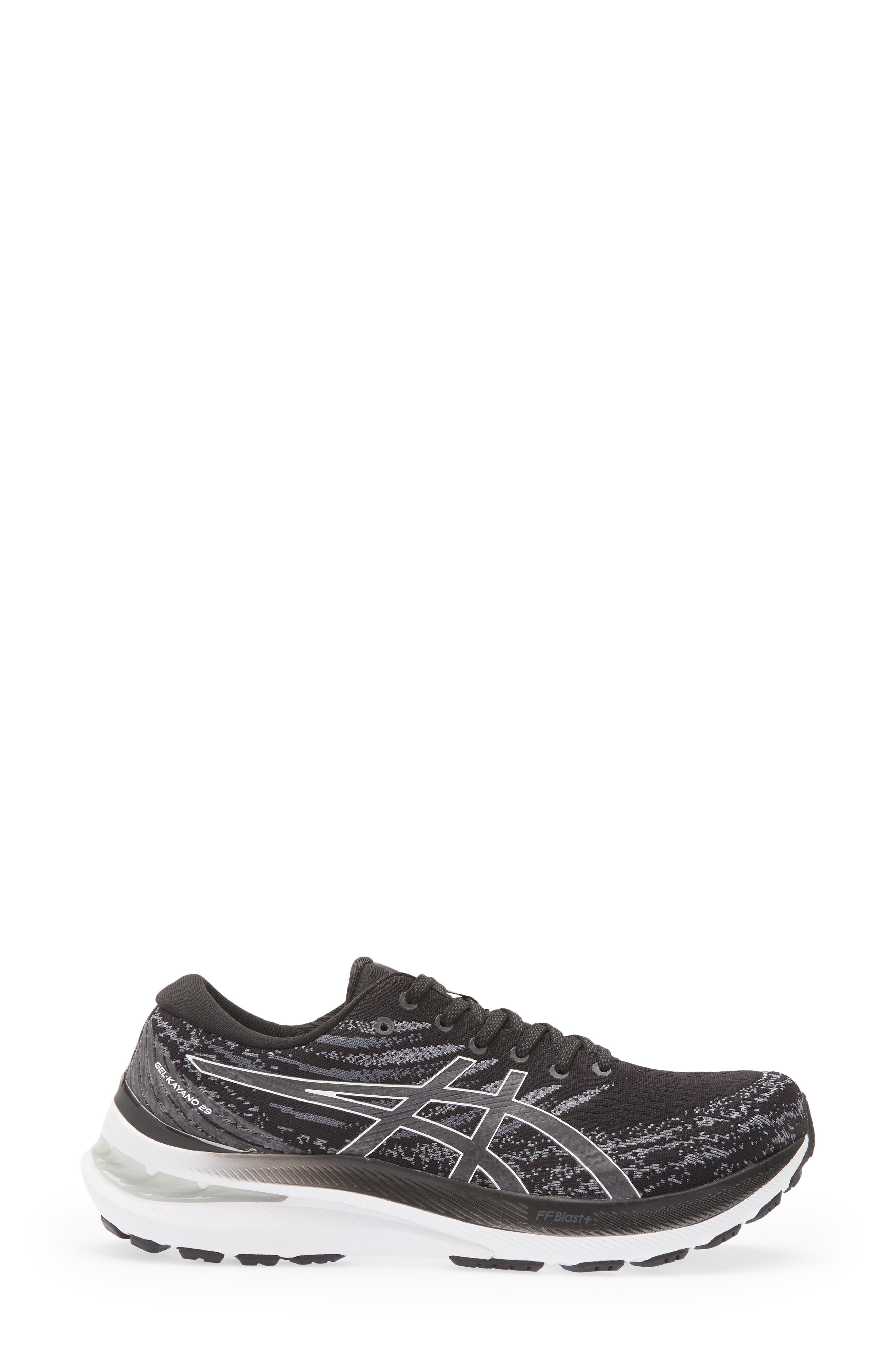 GEL-KAYANO® 29 Running Shoe, Alternate, color, BLACK/ WHITE