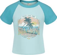 Billabong Kids' Tropical Mindset Colorblock Cotton Graphic T-Shirt