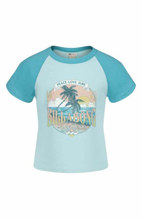 Kids' Tropical Mindset Colorblock Cotton Graphic T-Shirt