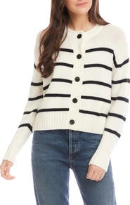 FIFTEEN TWENTY Luca Stripe Cardigan