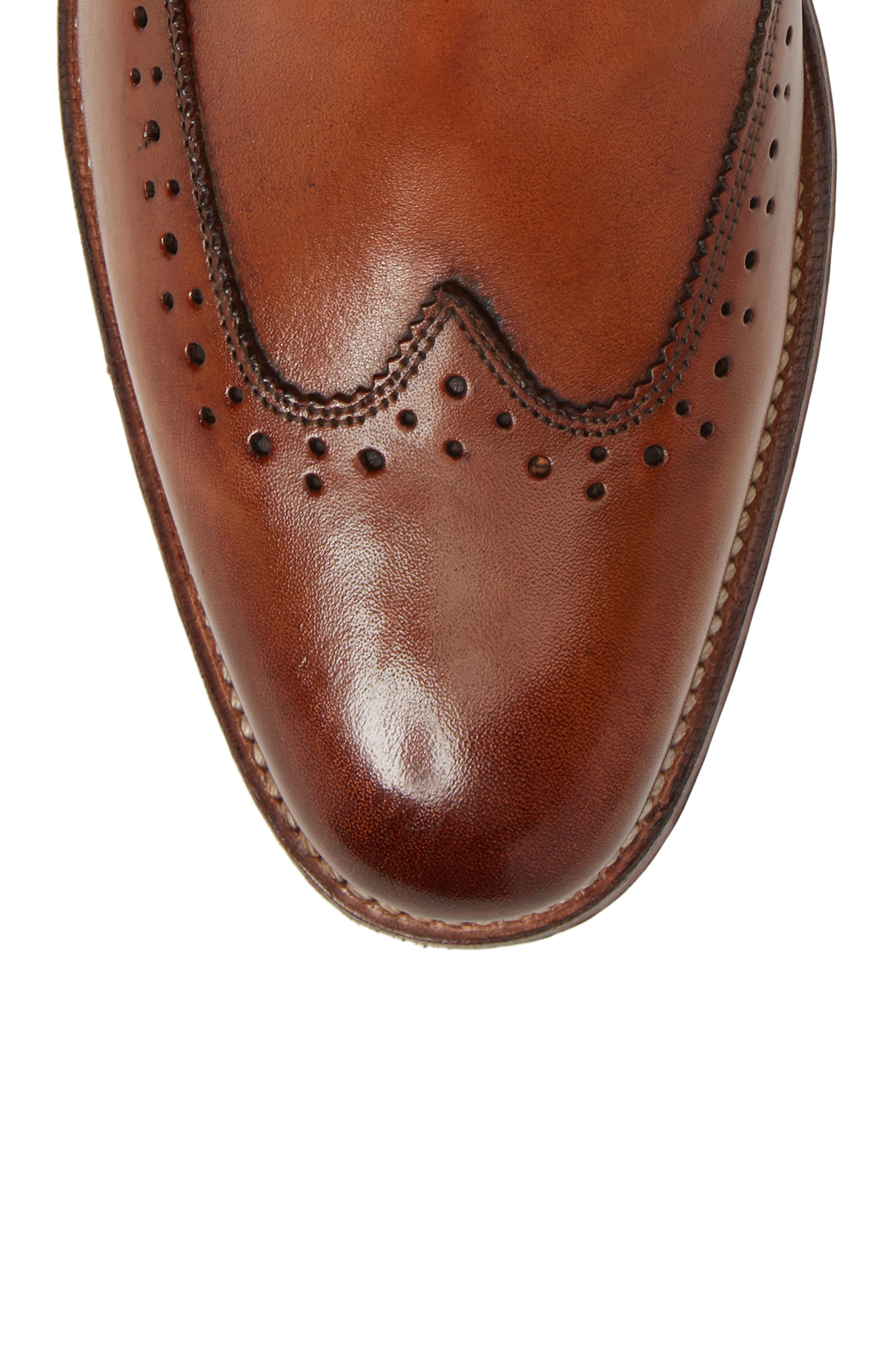 Stacy Adams Madison II Wingtip Chelsea Boot, Alternate, color, 