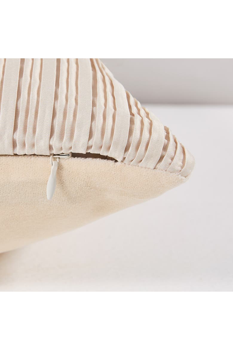 Seta Pillow Cover, Alternate, color, Ivory