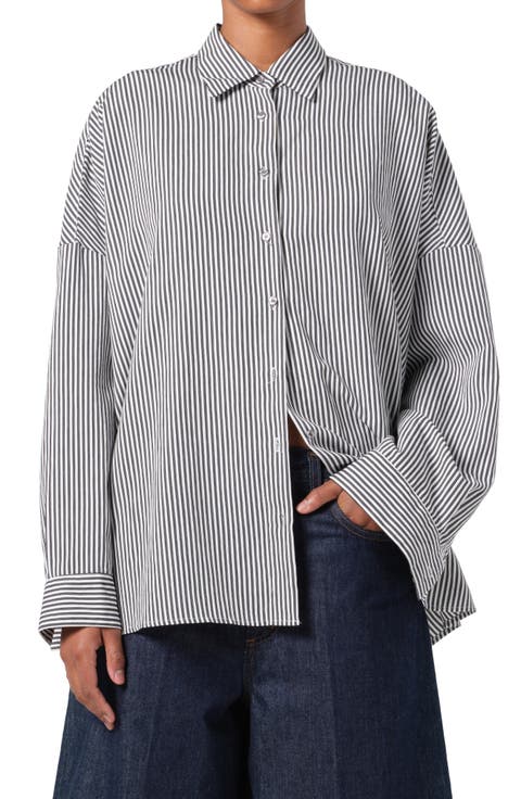 Solene Stripe Roux Button-Up Shirt