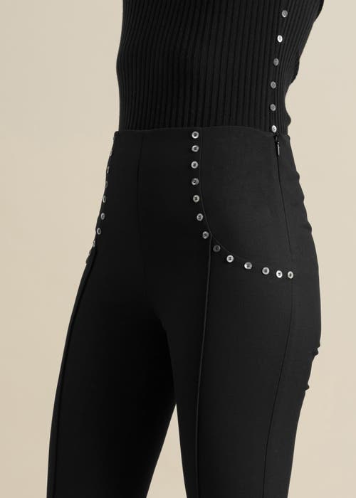 Contessa Mills Benjamin Cropped Stretch Capri Pants In Multi