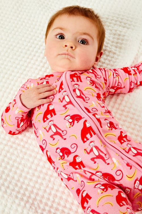 Clover Baby & Kids Soft & Stretchy Zipper Footie