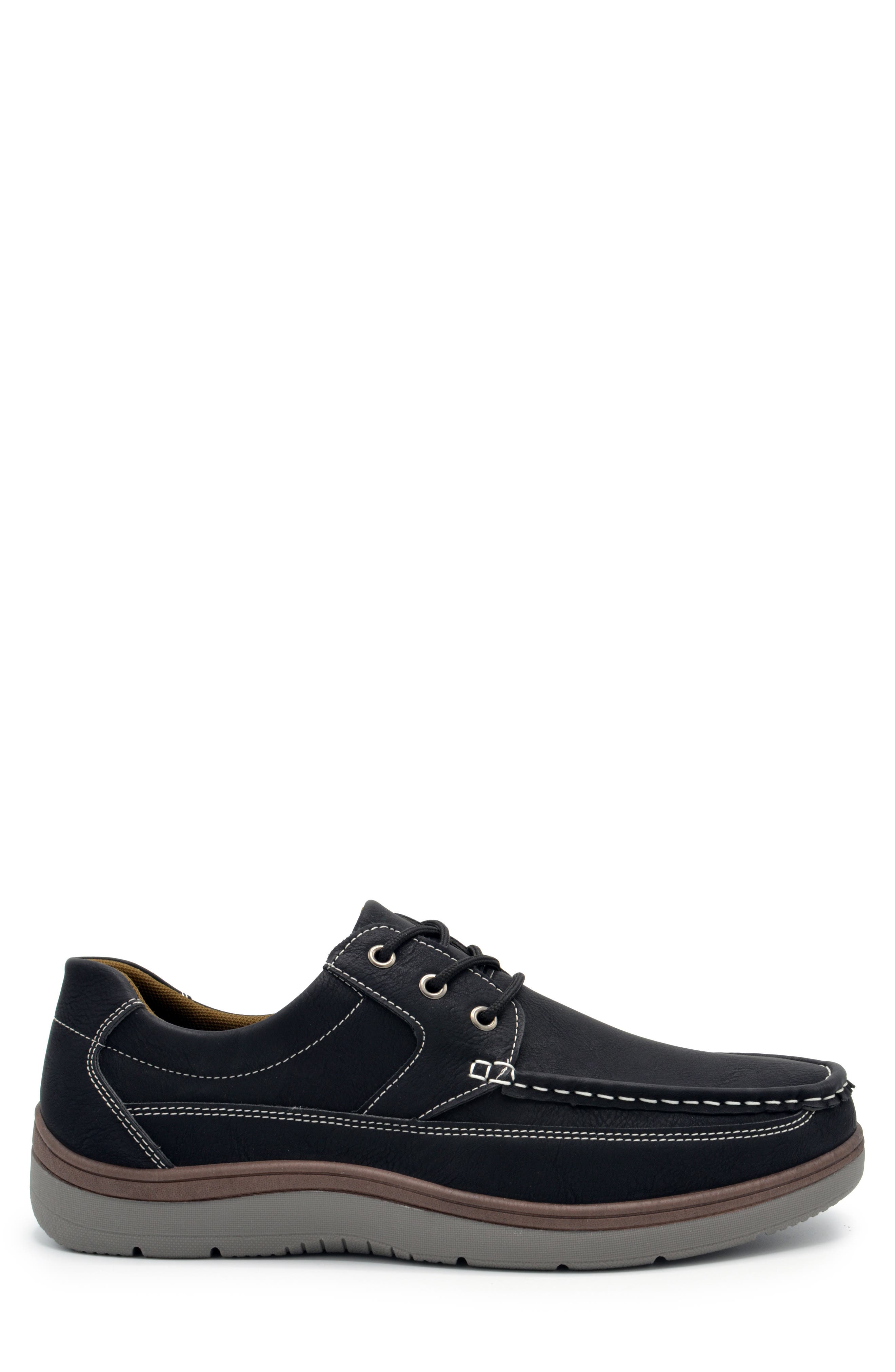 ASTON MARC Classic Boat Shoe, Alternate, color, Black