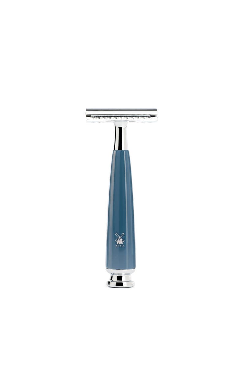 MÜHLE Rytmo Petrol Blue Safety Razor, Main, color, Petrol Blue
