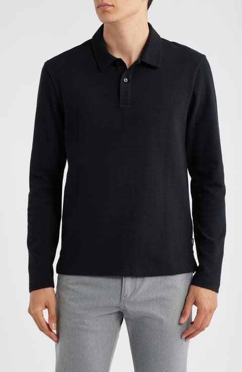 Pleins Long Sleeve Polo