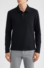 BOSS Pleins Long Sleeve Polo