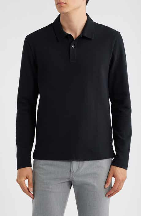 BOSS Pleins Long Sleeve Polo