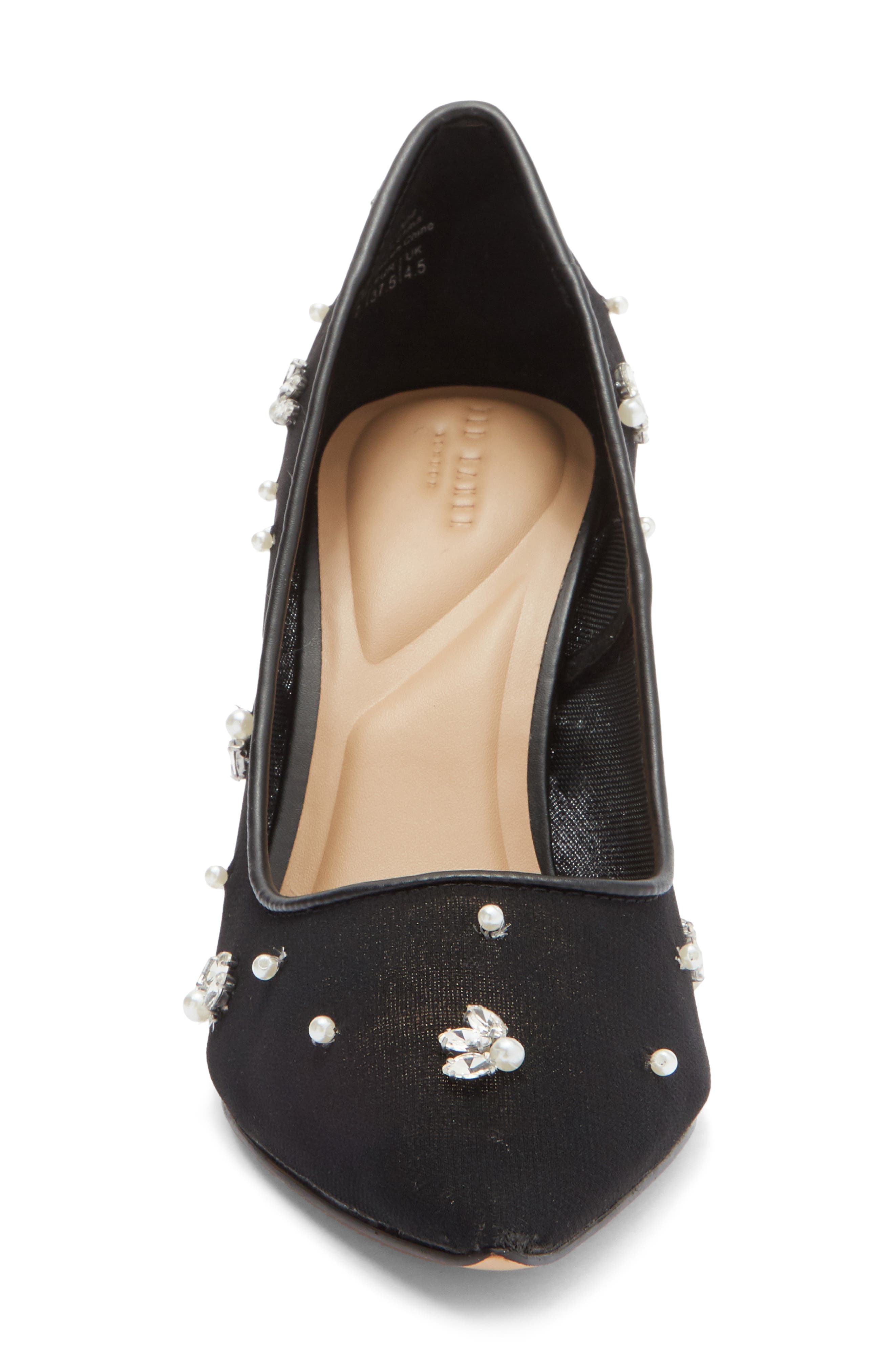 Ted Baker London Charlotte Embellished Pump, Alternate, color, Black