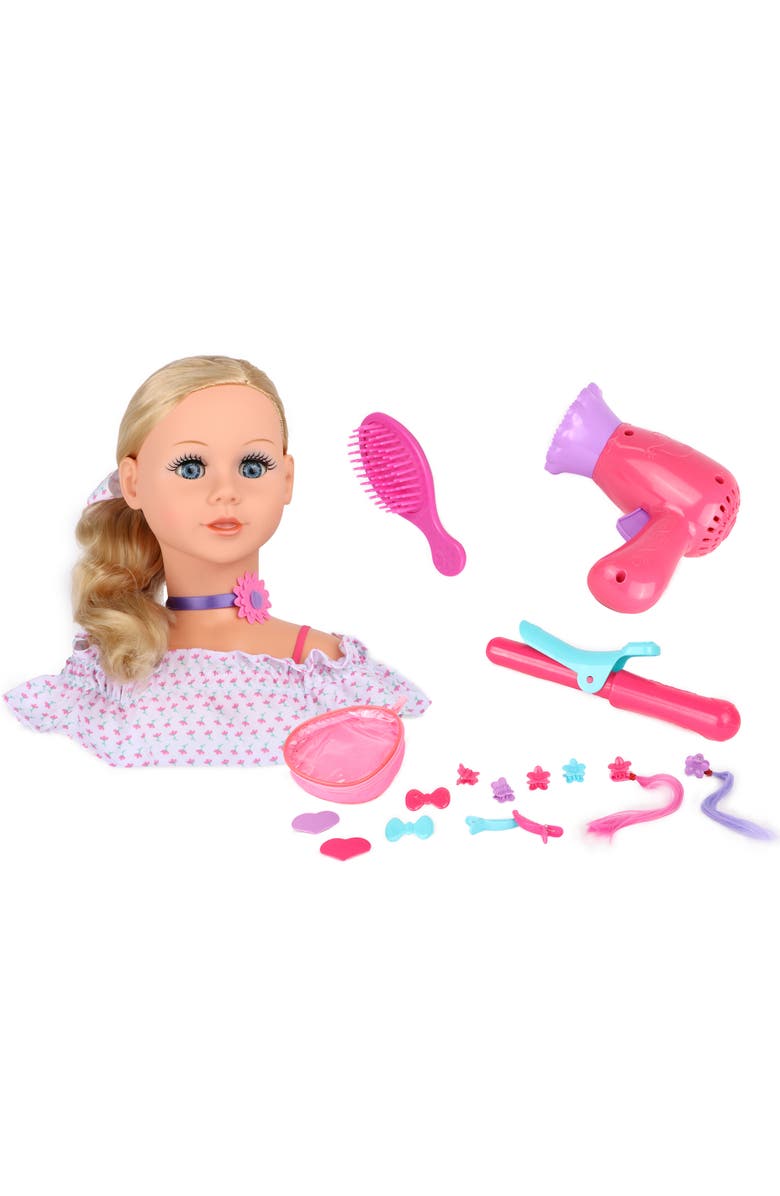 Dream Collection Styling Head Play Set, 11 Inch Fashion Doll, Alternate, color, Multicolored