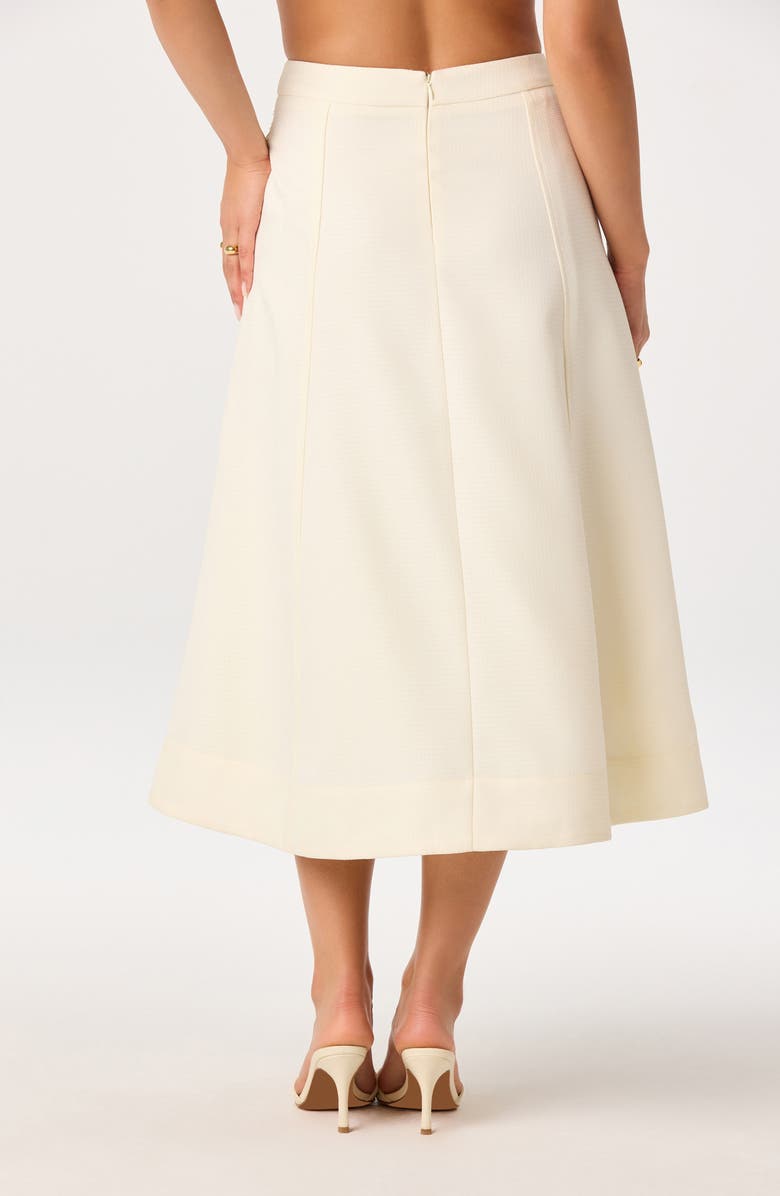 ASTR the Label Kinslee Skirt, Alternate, color, Off White