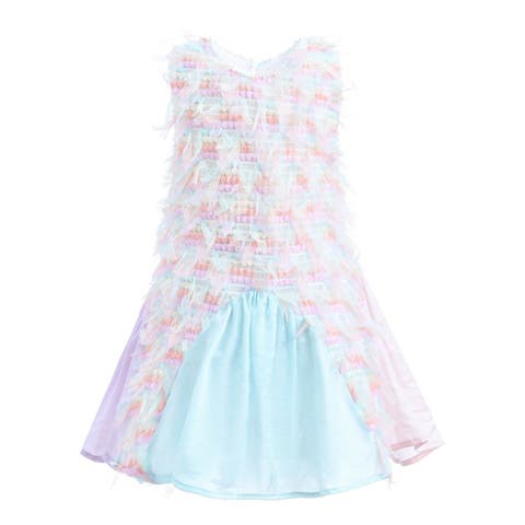 Rainbow Quilted Dress (Toddler & Little Kid)