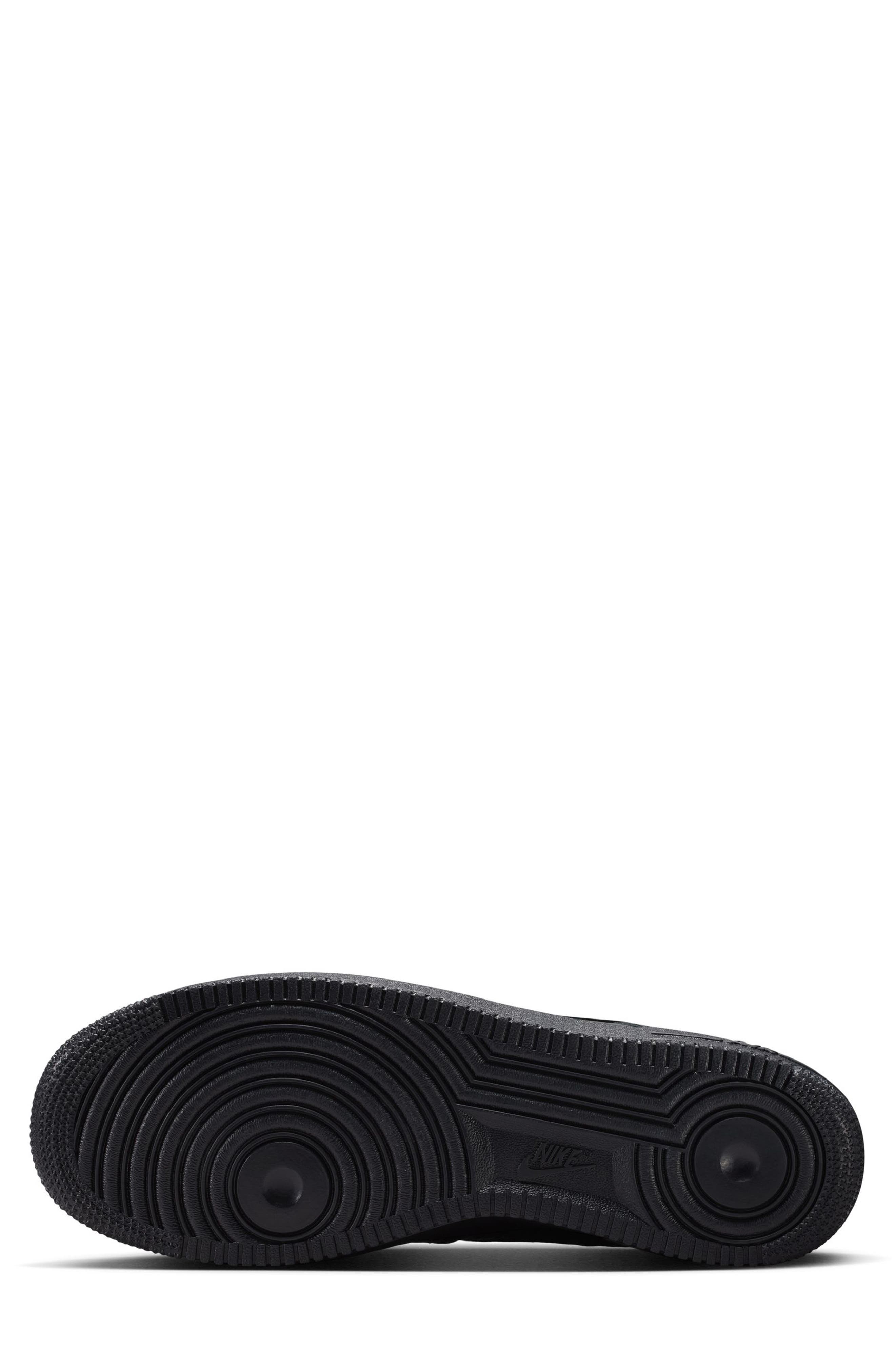 Air Force 1 '07 Sneaker, Alternate, color, BLACK/ DARK GREY
