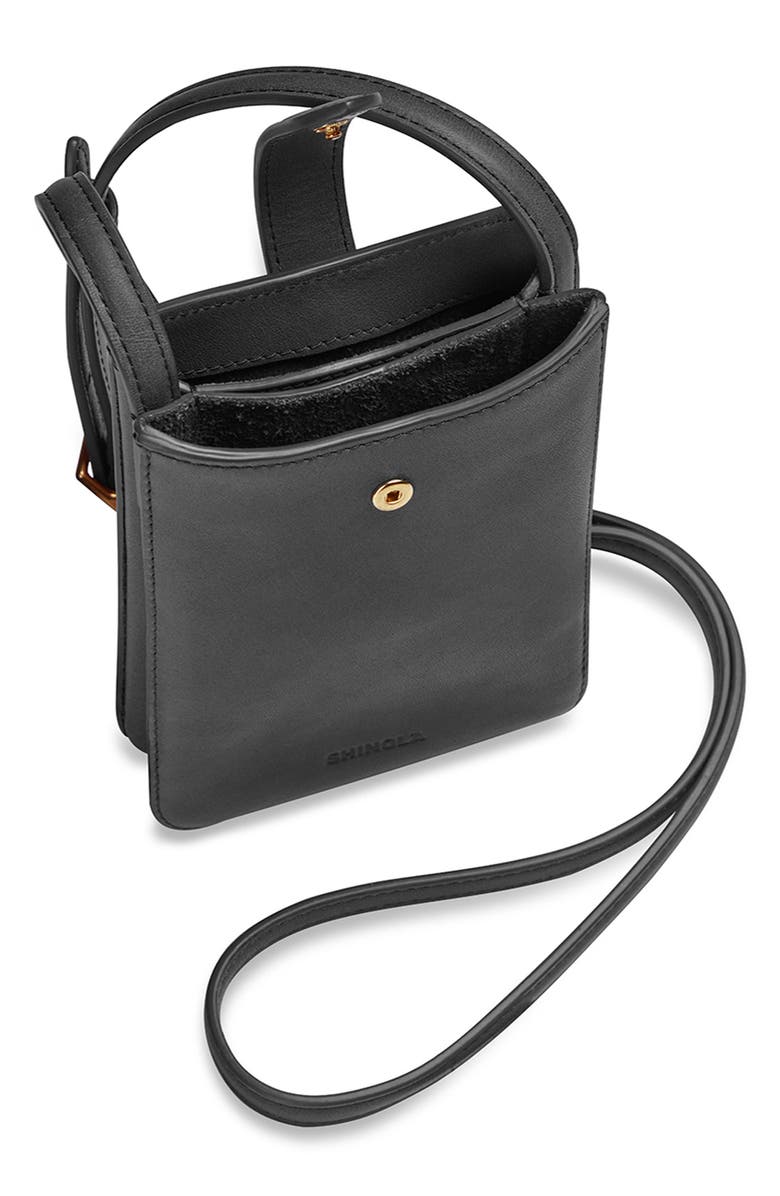 Shinola Bixby Leather Phone Crossbody Bag, Alternate, color, 