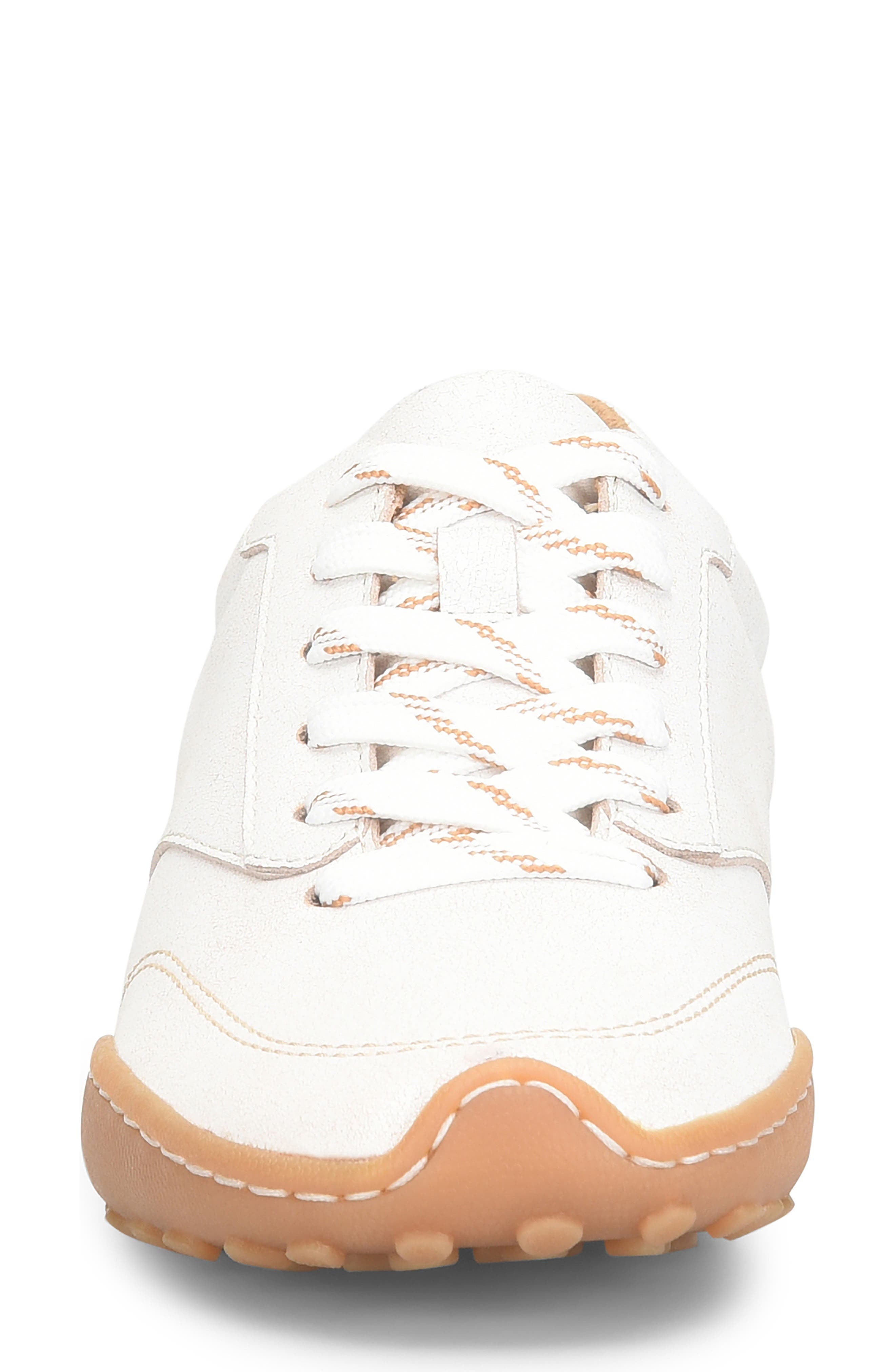 Børn Alma Sneaker, Alternate, color, White Leather