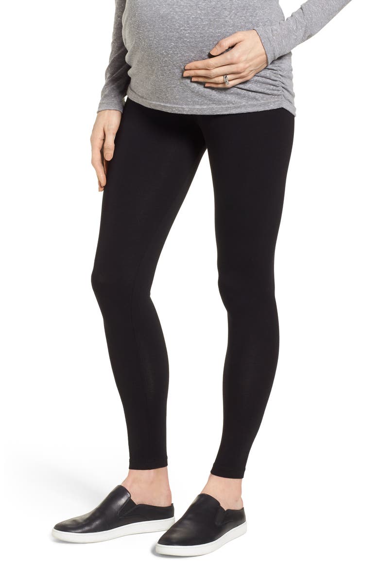 Kerrison Maternity Leggings, Main, color, CAVIAR BLACK