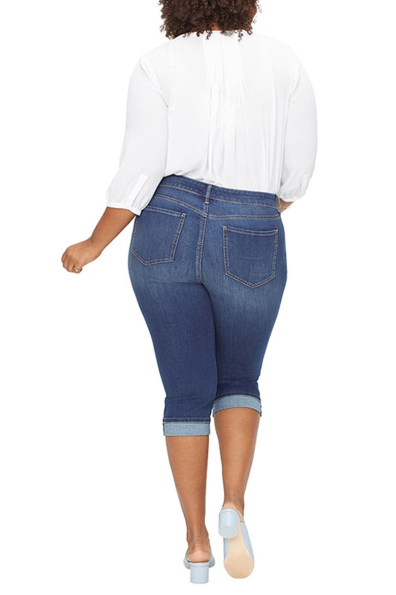 Marilyn Cuffed Capri Jeans, Alternate, color, JUNIPERO