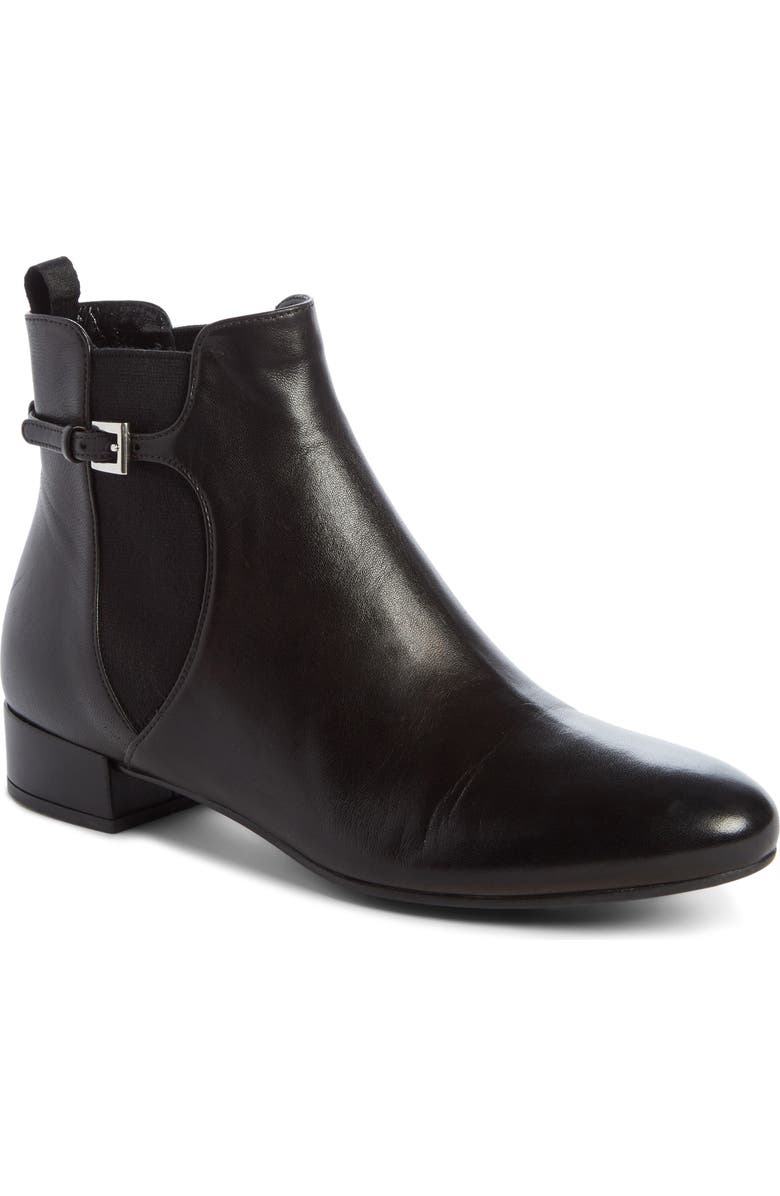 Prada Buckle Chelsea Boot, Main, color,