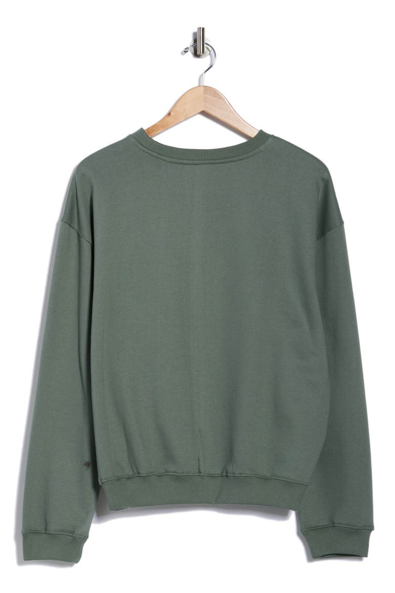 Sundown Crew Sweatshirt, Alternate, color, JADE