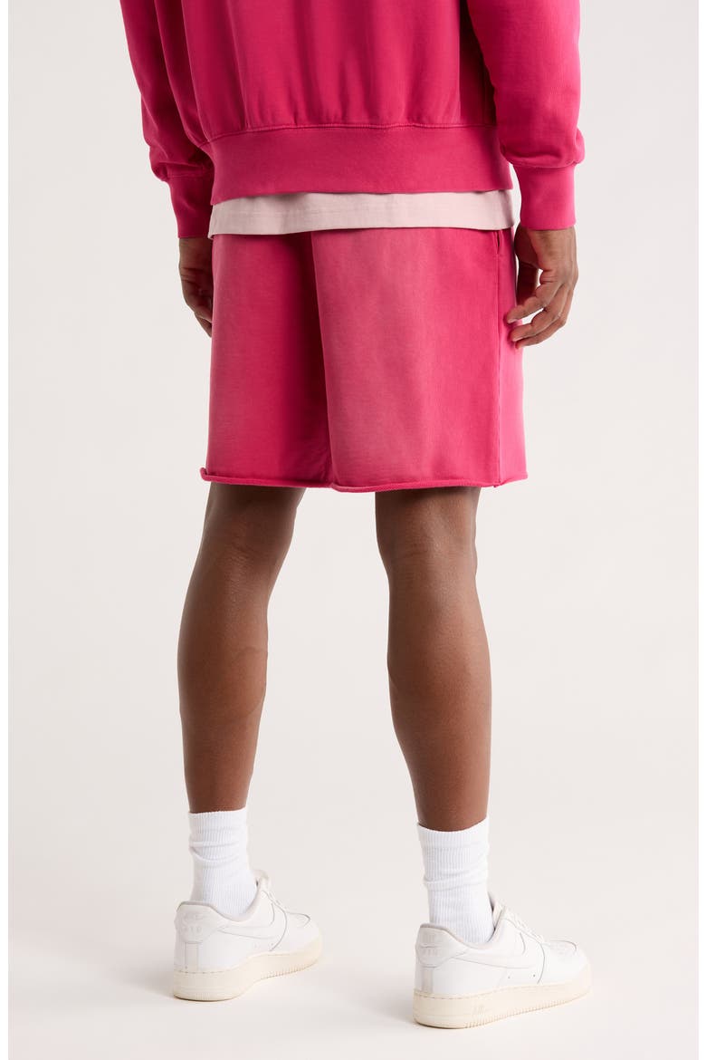 Signature Midweight Fleece Sweat Shorts, Alternate, color, RED