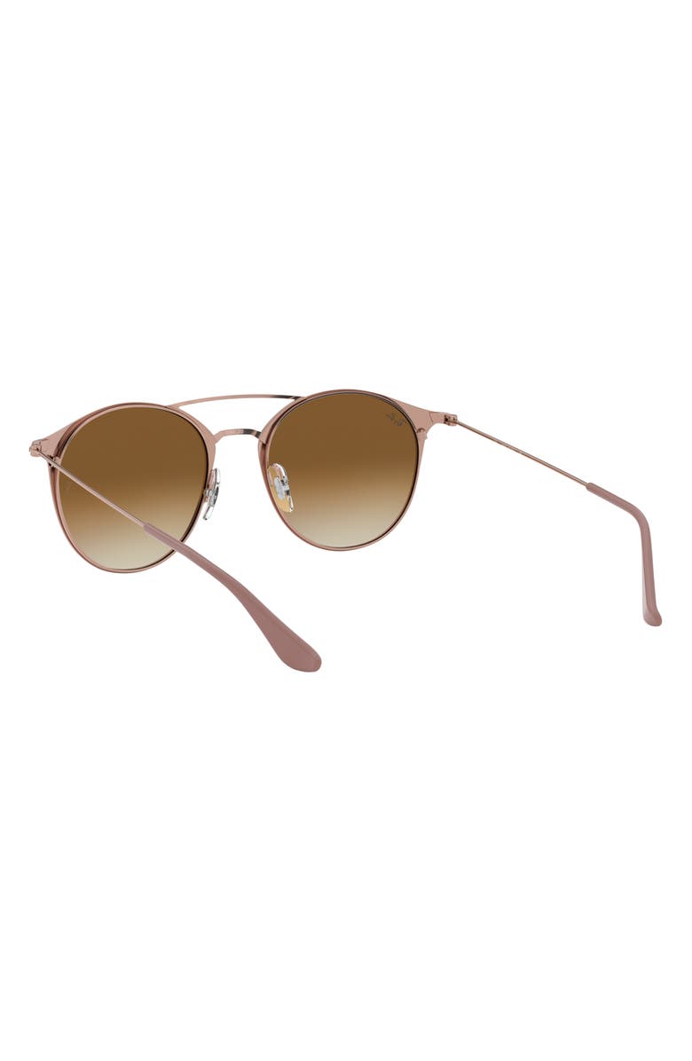 Ray-Ban 49mm Gradient Round Sunglasses, Alternate, color,