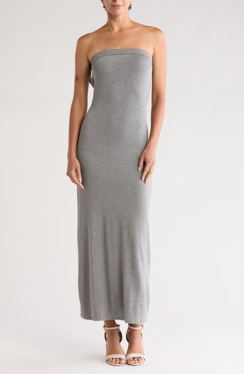 Strapless Maxi Dress