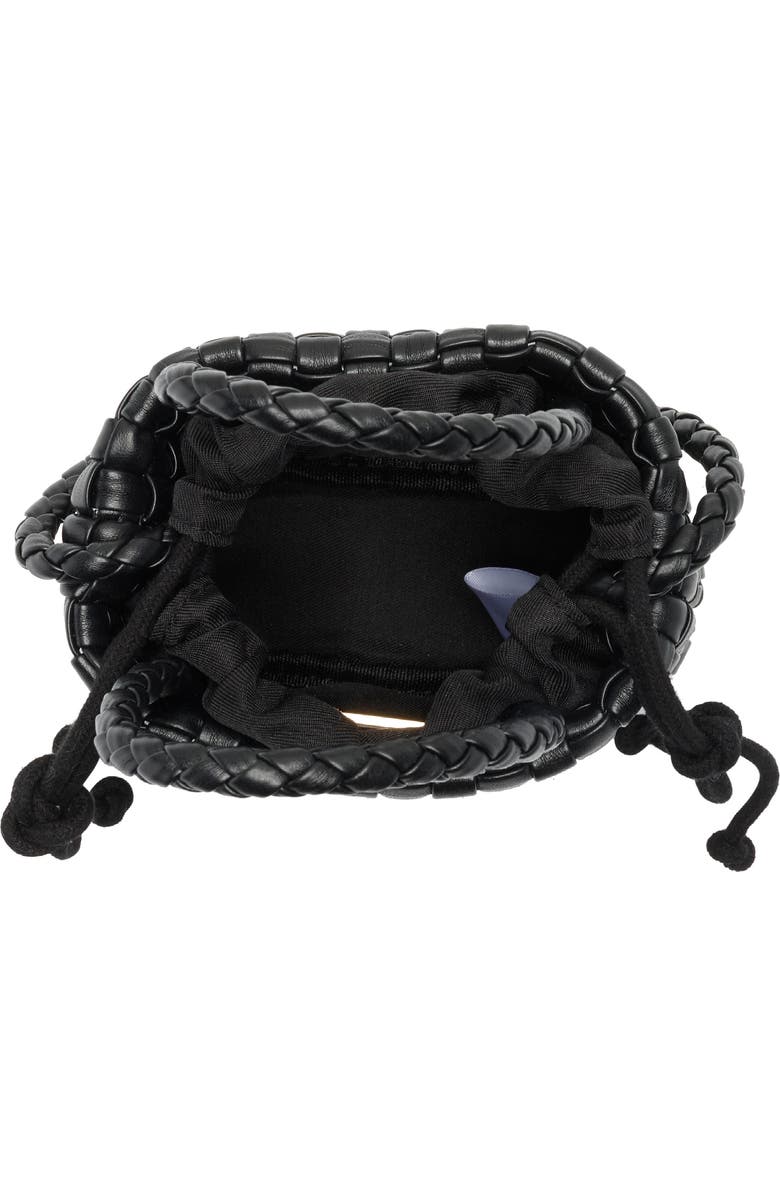 URBAN EXPRESSIONS HANDBAGS Mini Woven Crossbody Bag, Alternate, color, Black