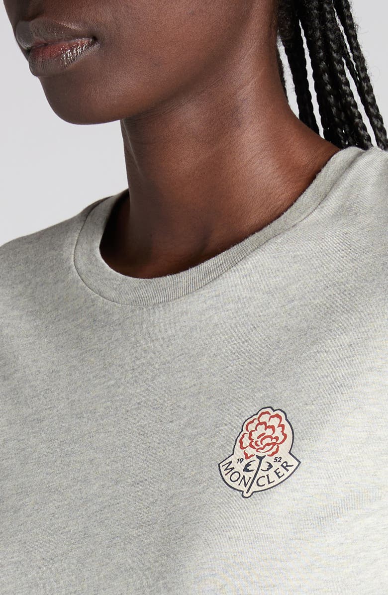 Moncler Logo Graphic T-Shirt, Alternate, color, Grey