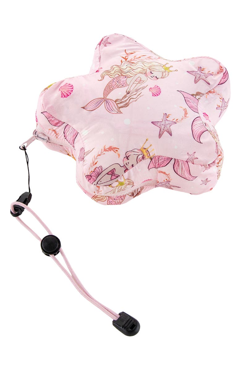 CALONIE Kids' Tanner Reversible Convertible Hooded Down Puffer Jacket, Alternate, color, Pink