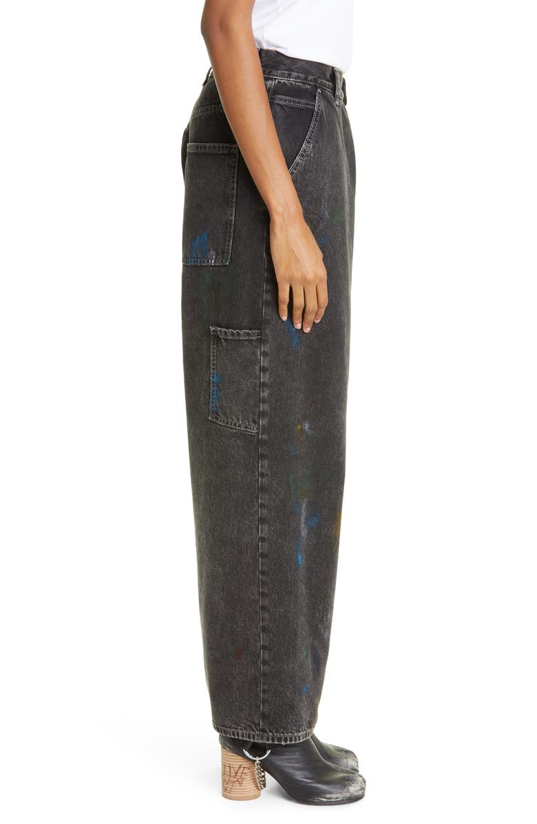【美品】MAISON MARGIELA PAINT WIDE-LEG JEANS Maison Margiela High Waist Wide Leg Paint Jeans | Nordstrom