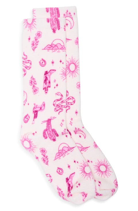 Printed Cozy Socks