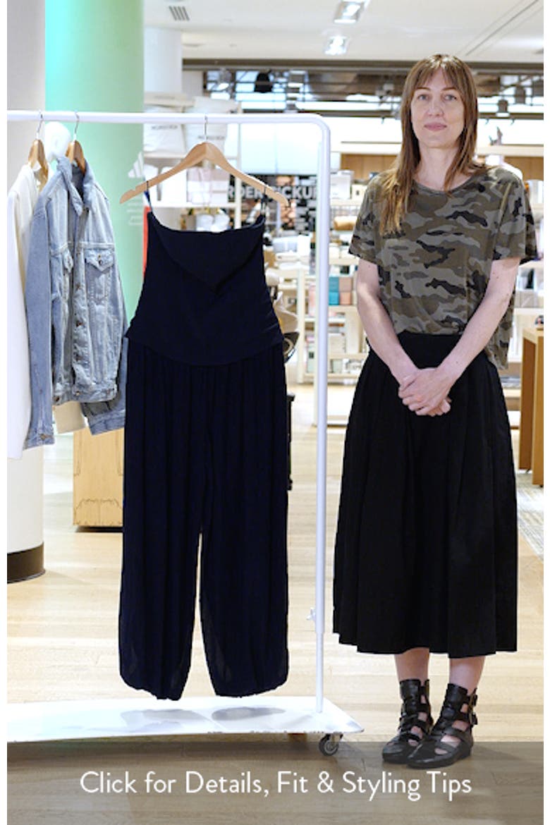 Lowen Strapless Wide Leg Jumpsuit video