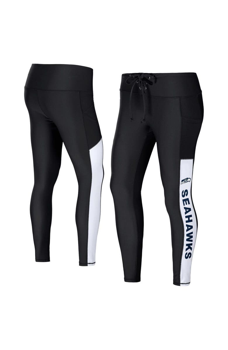 WEAR by Erin Andrews Women's WEAR by Erin Andrews Black Seattle Seahawks Leggings, Main, color, Black