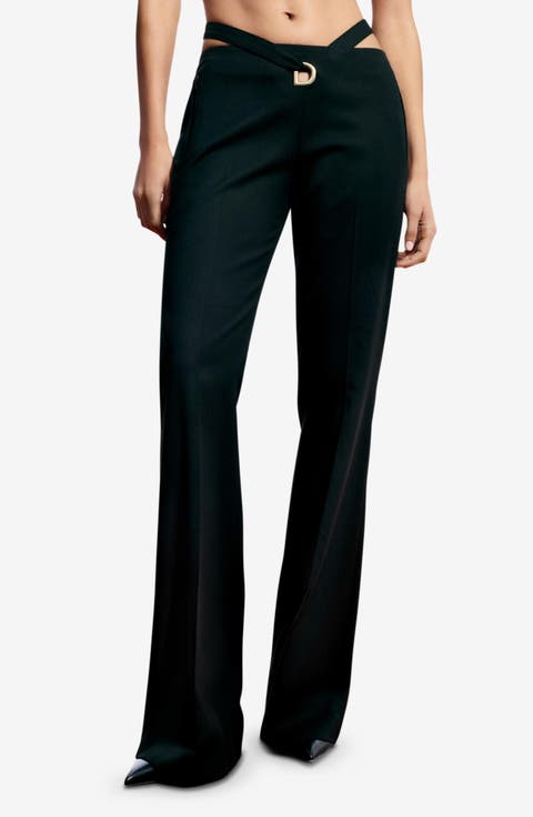 Strappy Flare Pants